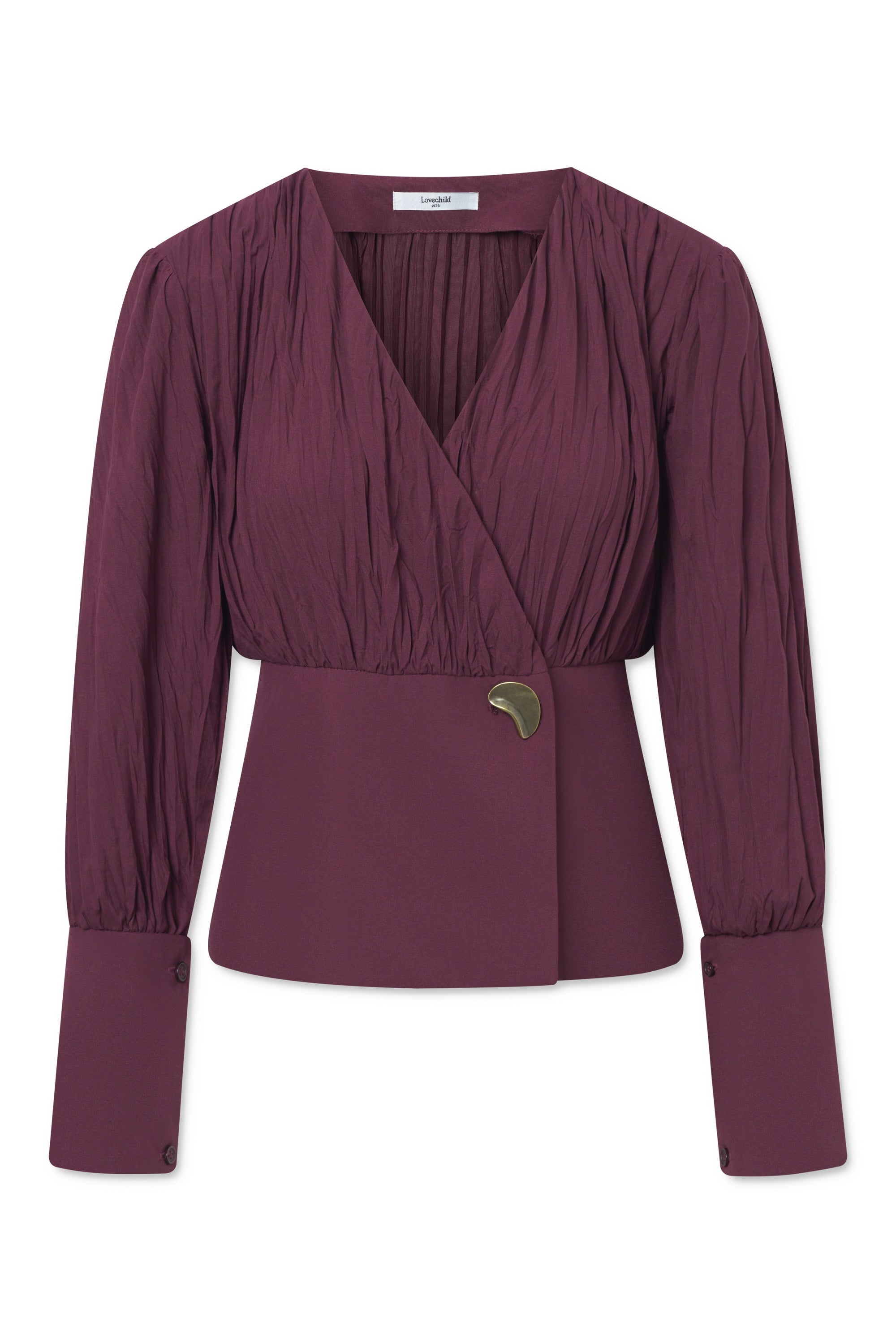 Lovechild 1979 Yuki Blouse BLOUSES 357 Rouge Noir
