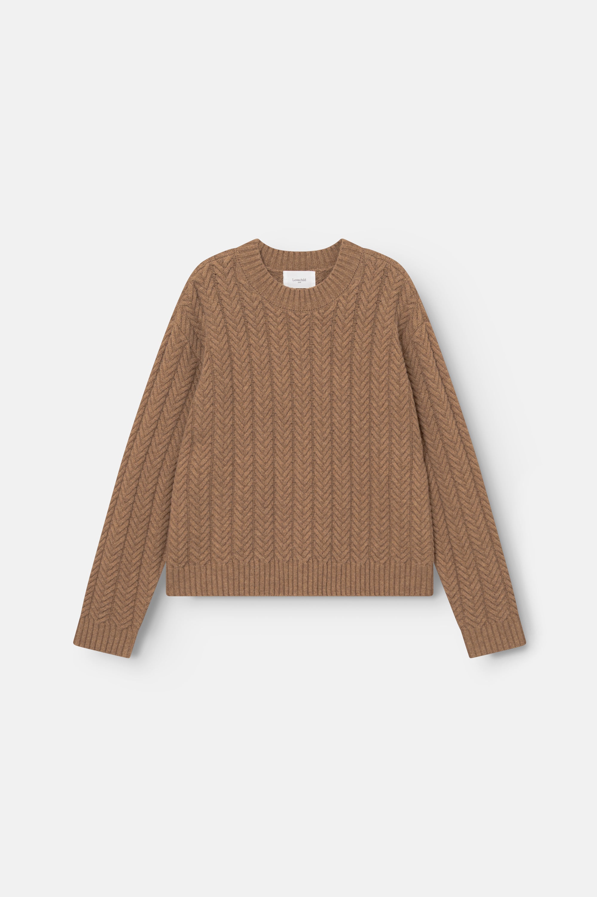 Lovechild 1979 Adelaide Crewneck Sweater 109 Praline