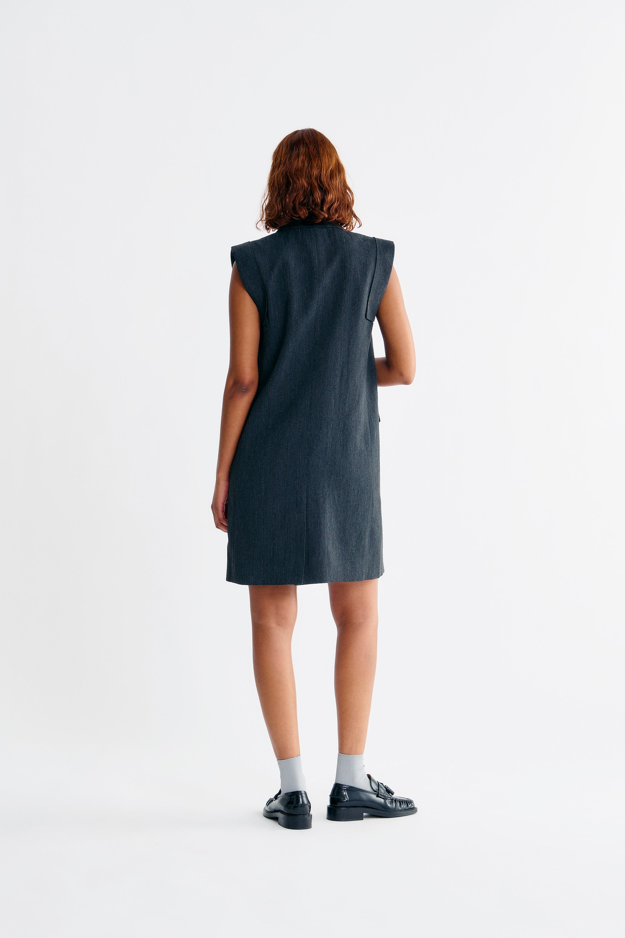 Lovechild 1979 Adrienne Dress Dress 080 Grey Stripe