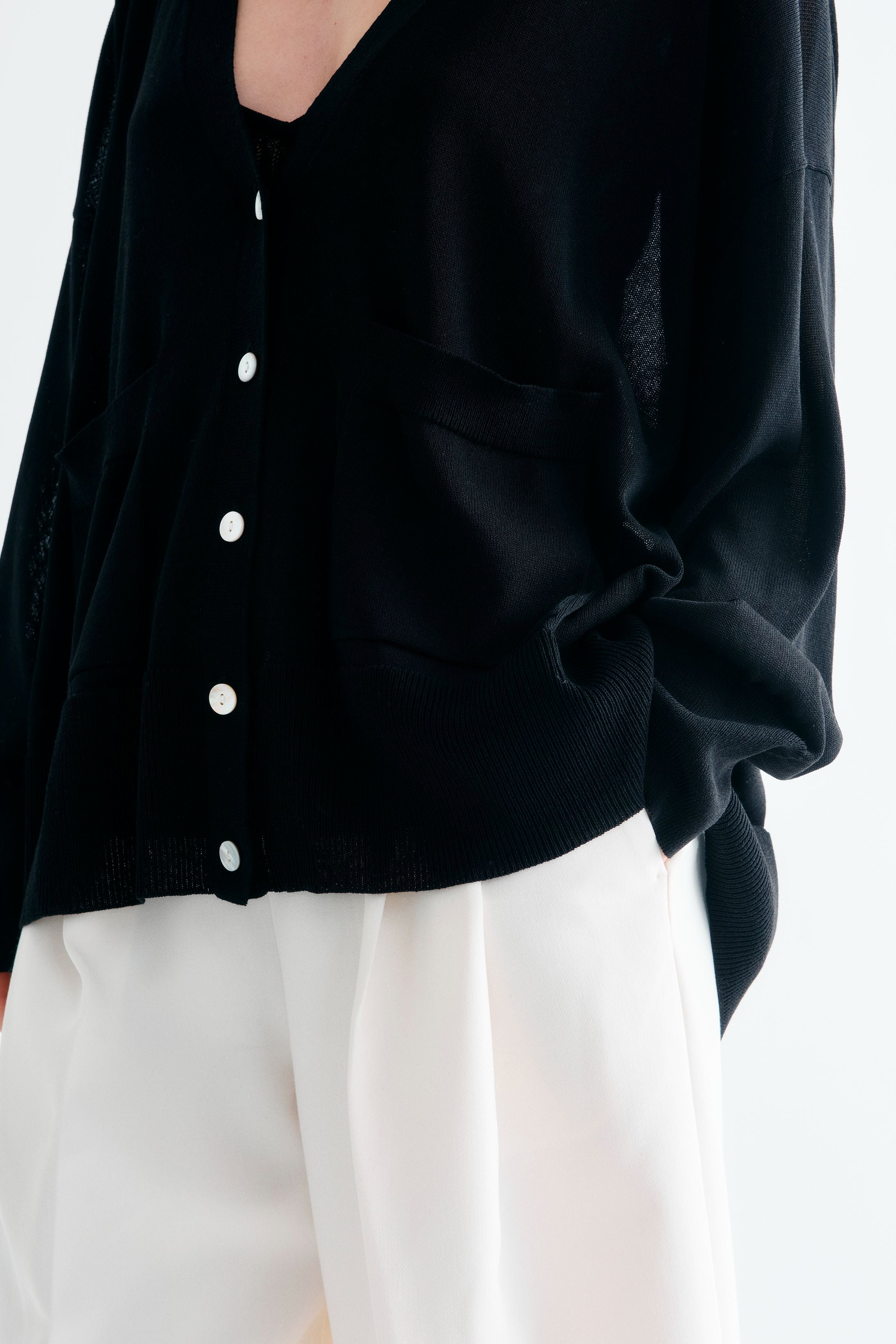 Lovechild 1979 Iris Cardigan Top 999 Black