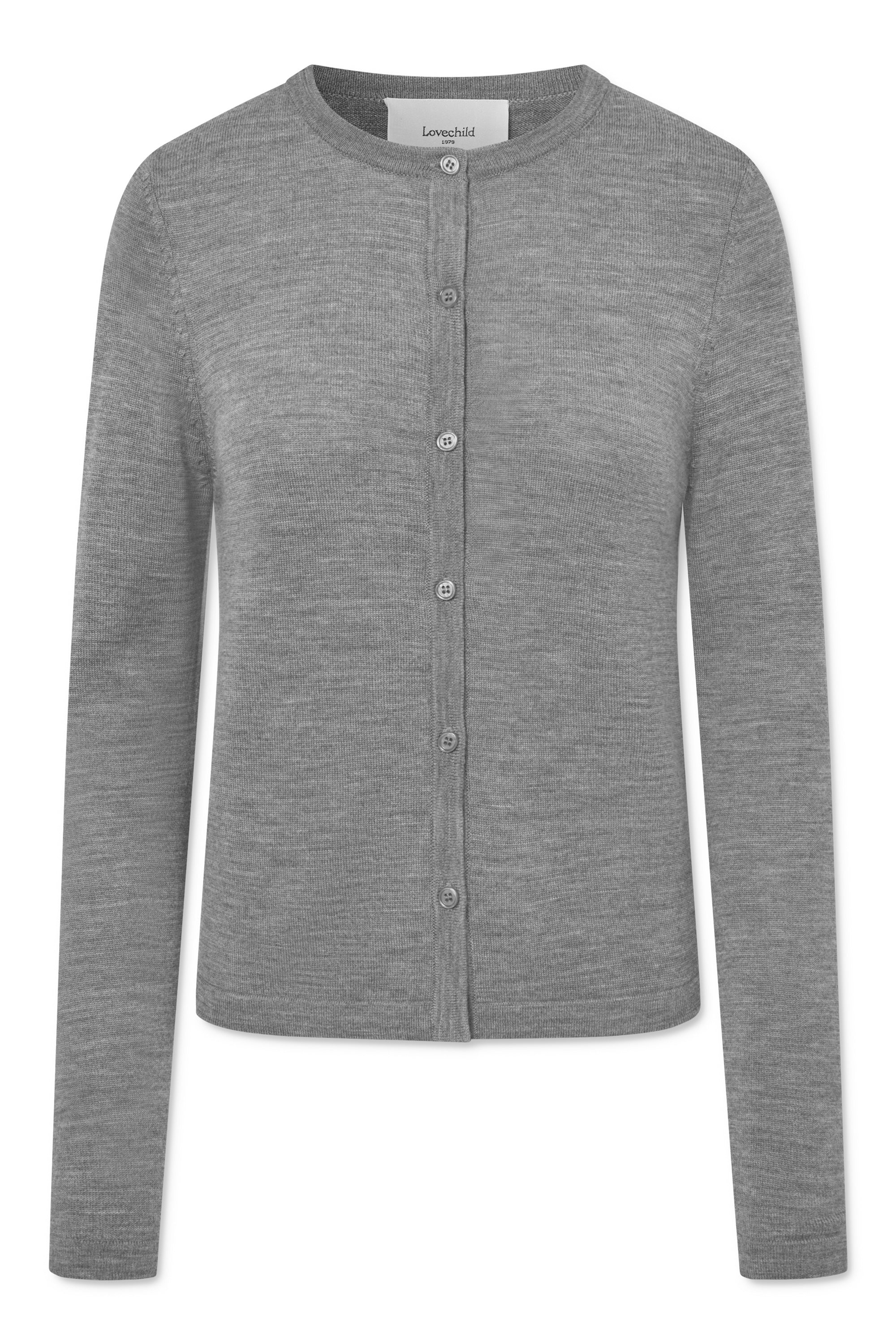 Lovechild 1979 Jos Cardigan Cardigan 062 Grey Melange