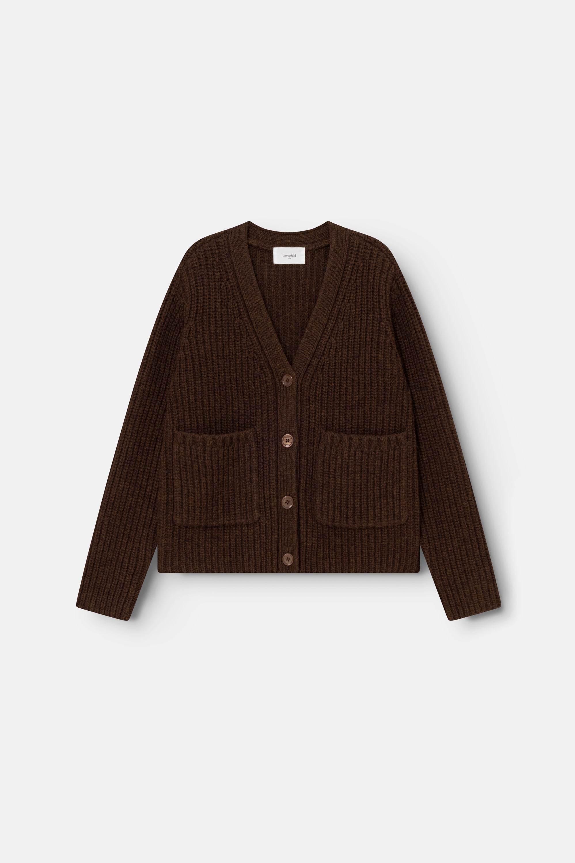 Lovechild 1979 Loui Cardigan Cardigan 710 Dark Brown