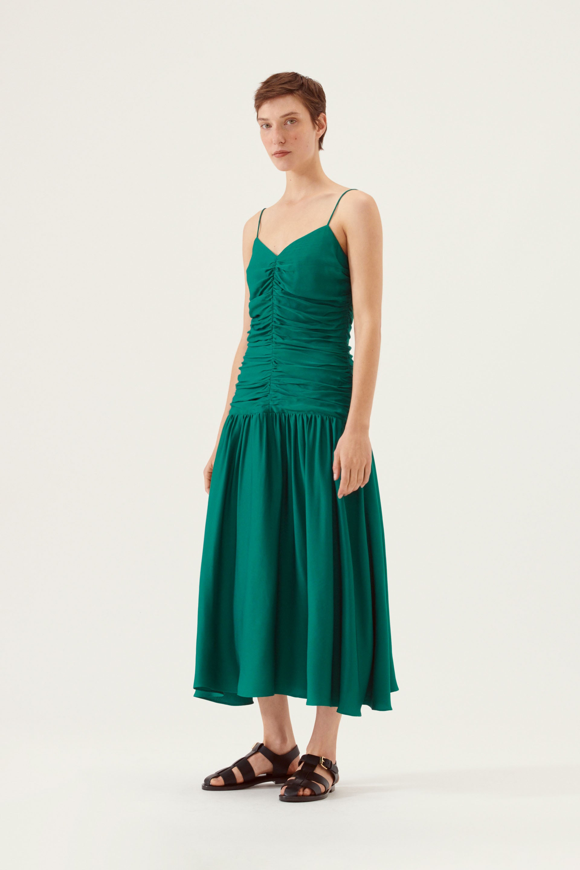 Lovechild 1979 Mollie Dress DRESSES 661 Deep Teal