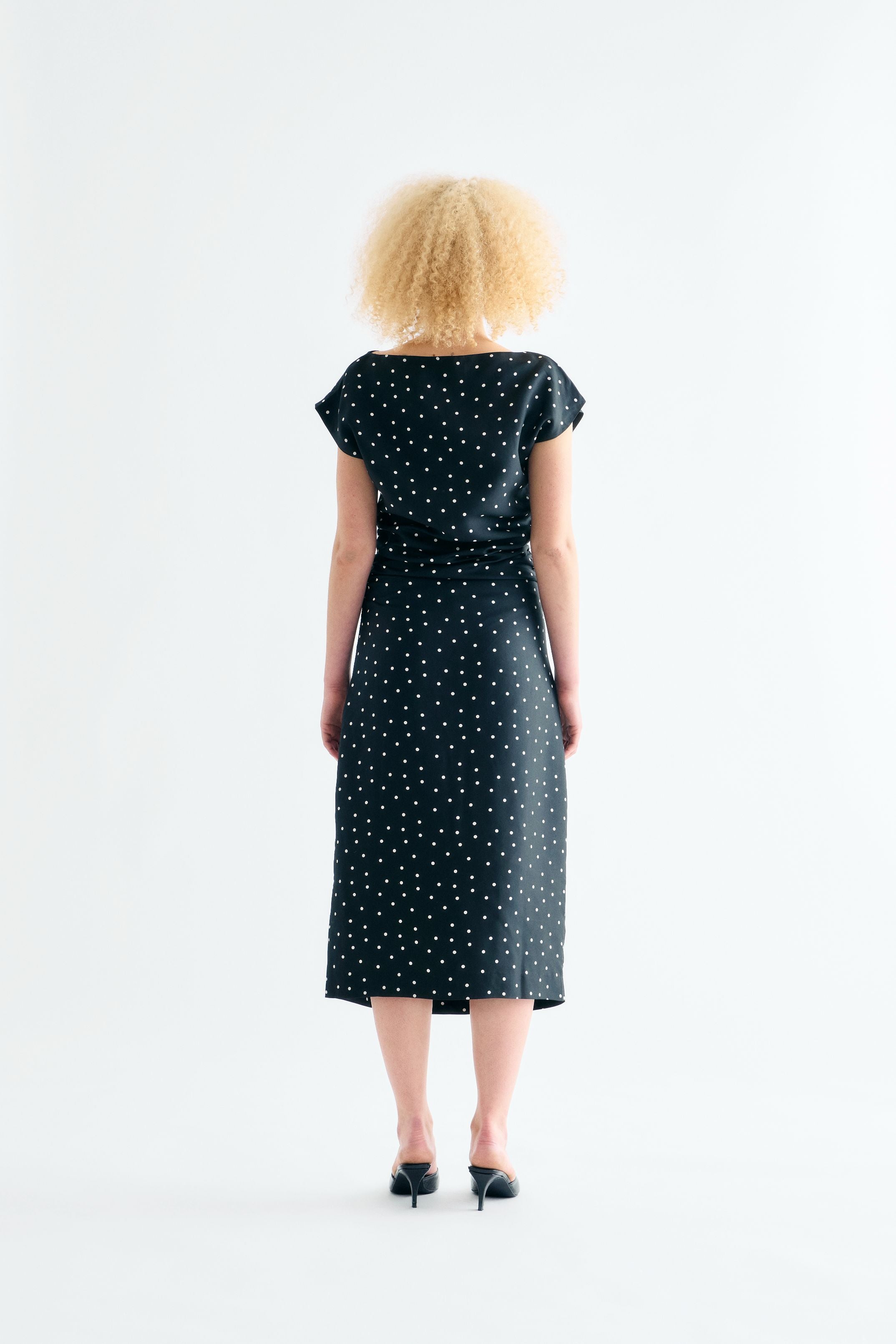 Lovechild 1979 Noor Dress Dresses 981 Dot Print Black