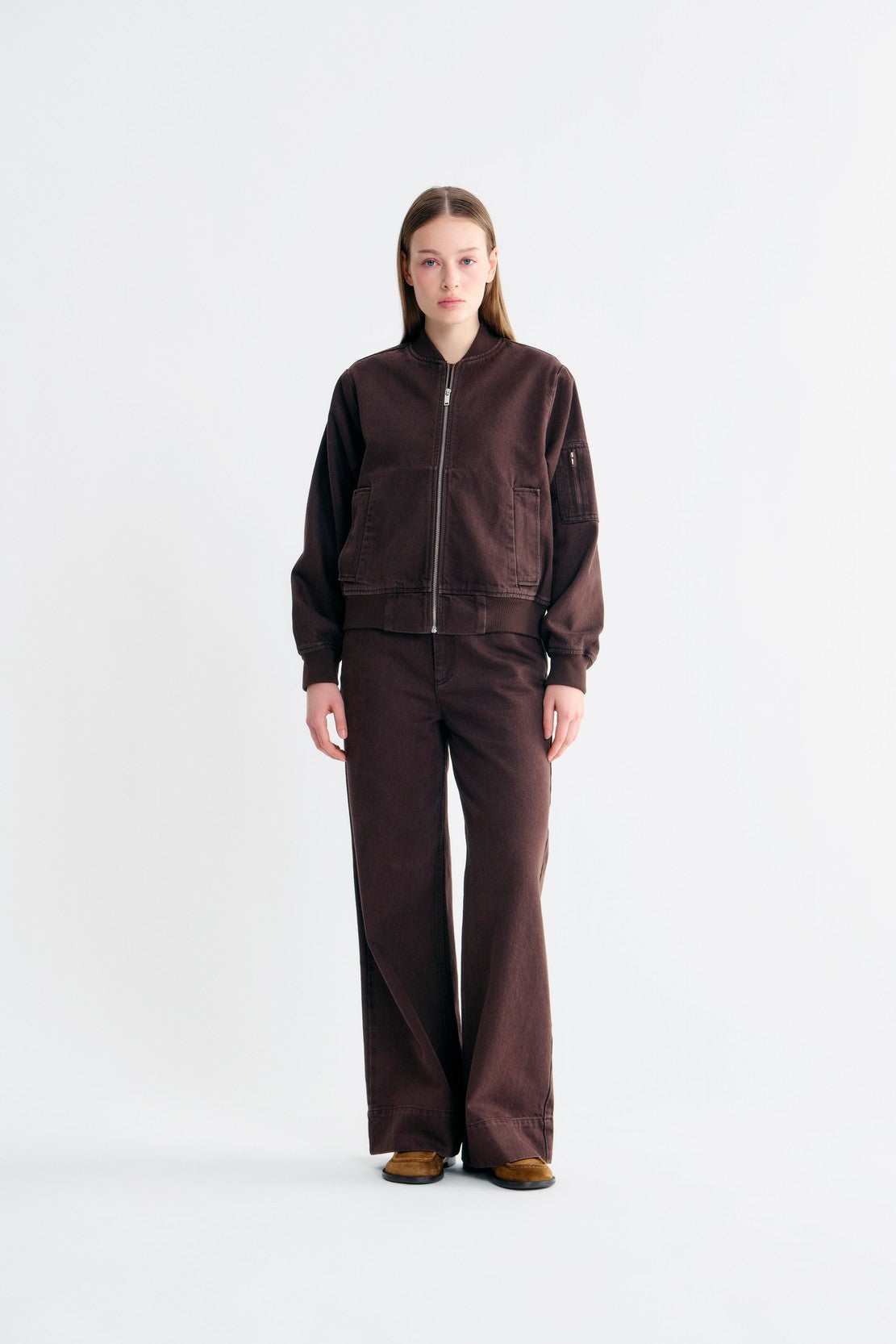 Lovechild 1979 Greer Bomber Jacket 719 Chestnut