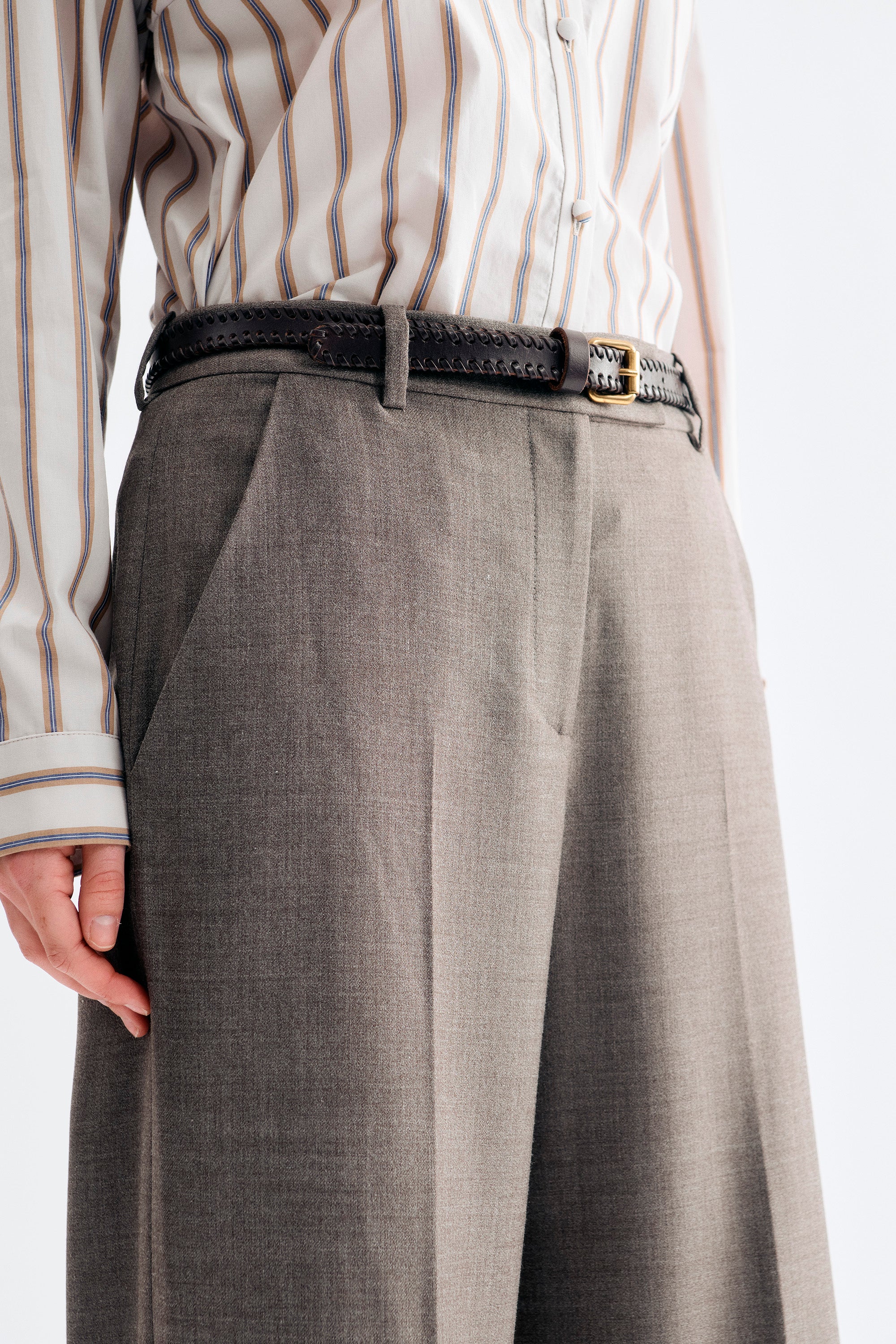 Lovechild 1979 Harper Pants  930 Dark Grey Melange
