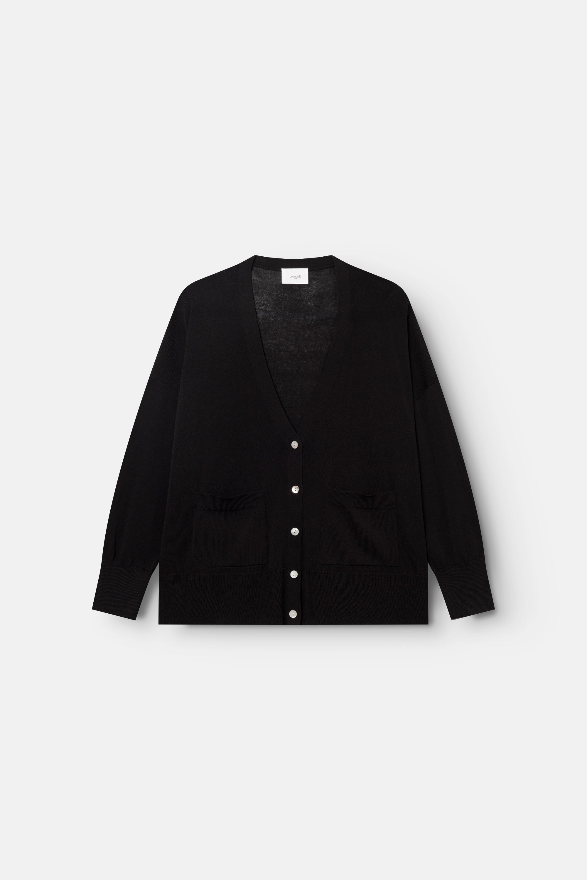 Lovechild 1979 Iris Cardigan Top 999 Black