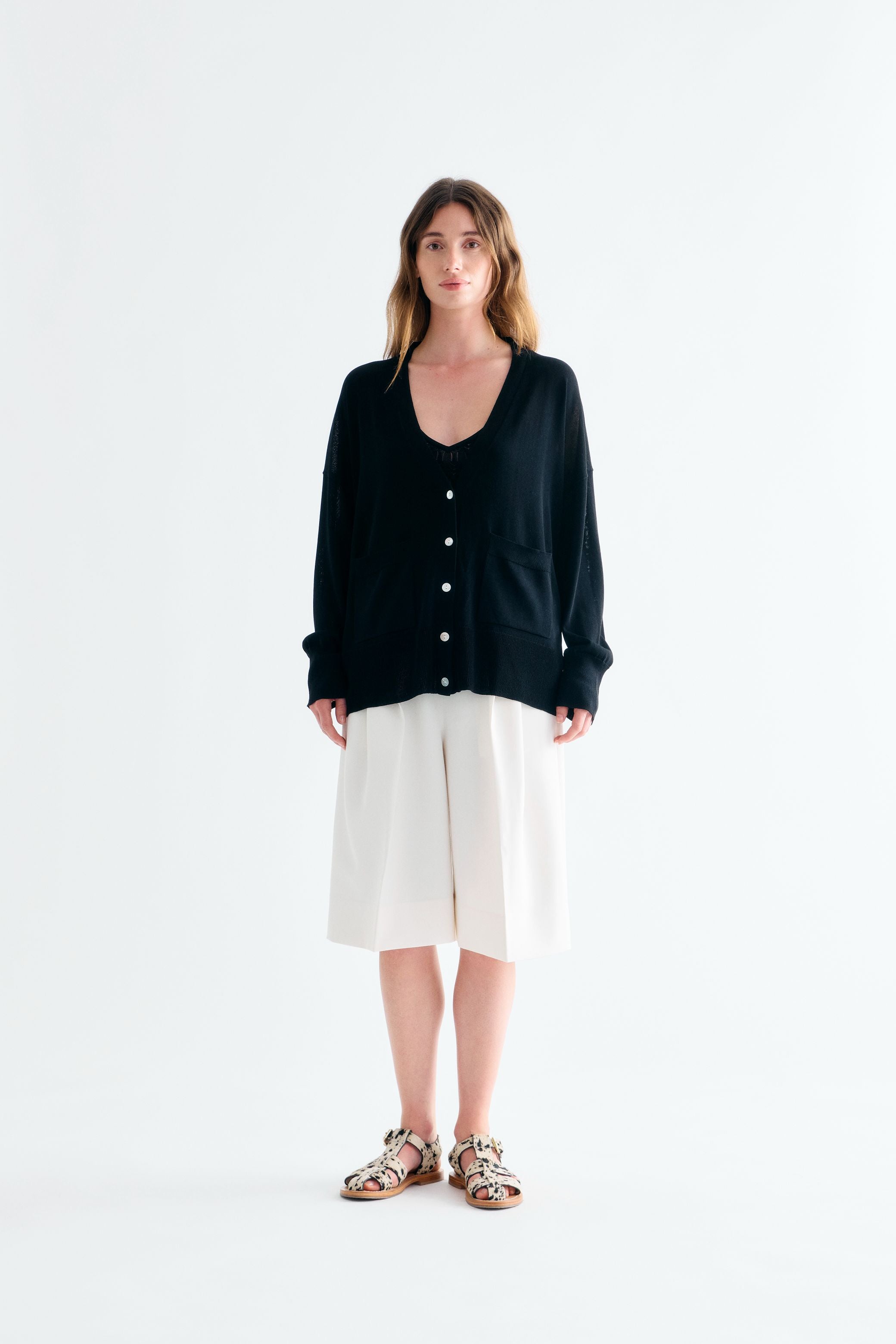 Lovechild 1979 Iris Cardigan Top 999 Black