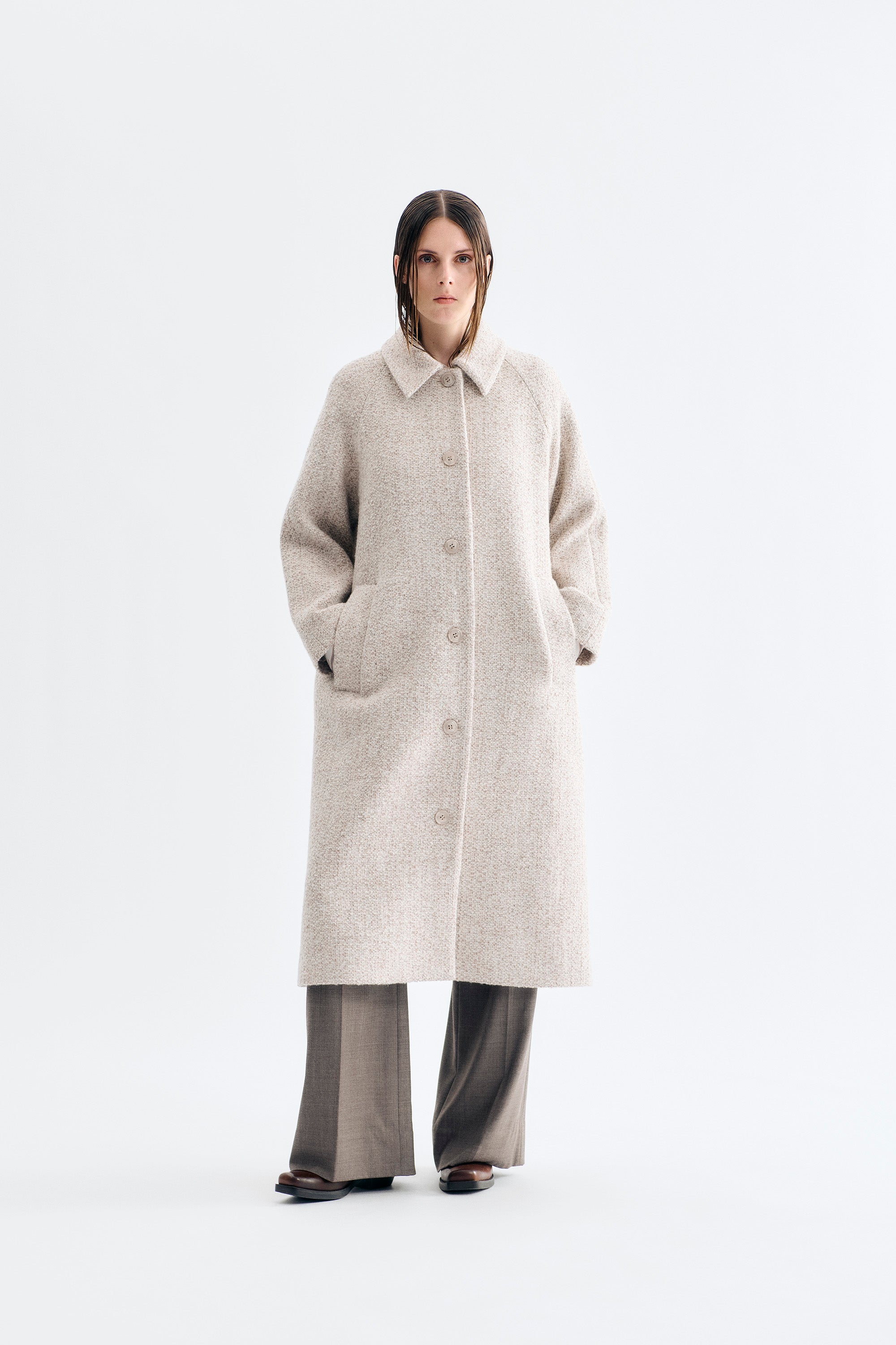 Lovechild 1979 Taylor Coat Coat 192 Beige Multi